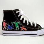 Hand Painted Sneakers - Da..