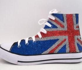 Glitter Flag Sneakers