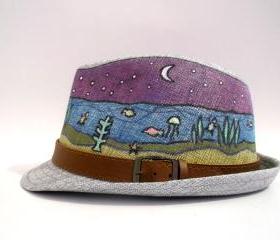 Hand Painted Hats - Aquarium