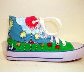 Hand Painted Sneakers - My dream